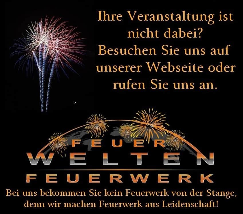 Ein Feuerwerk für Ihren ganz besonderen Moment. Ein Feuerwerk für Ihren ganz besonderen Moment.