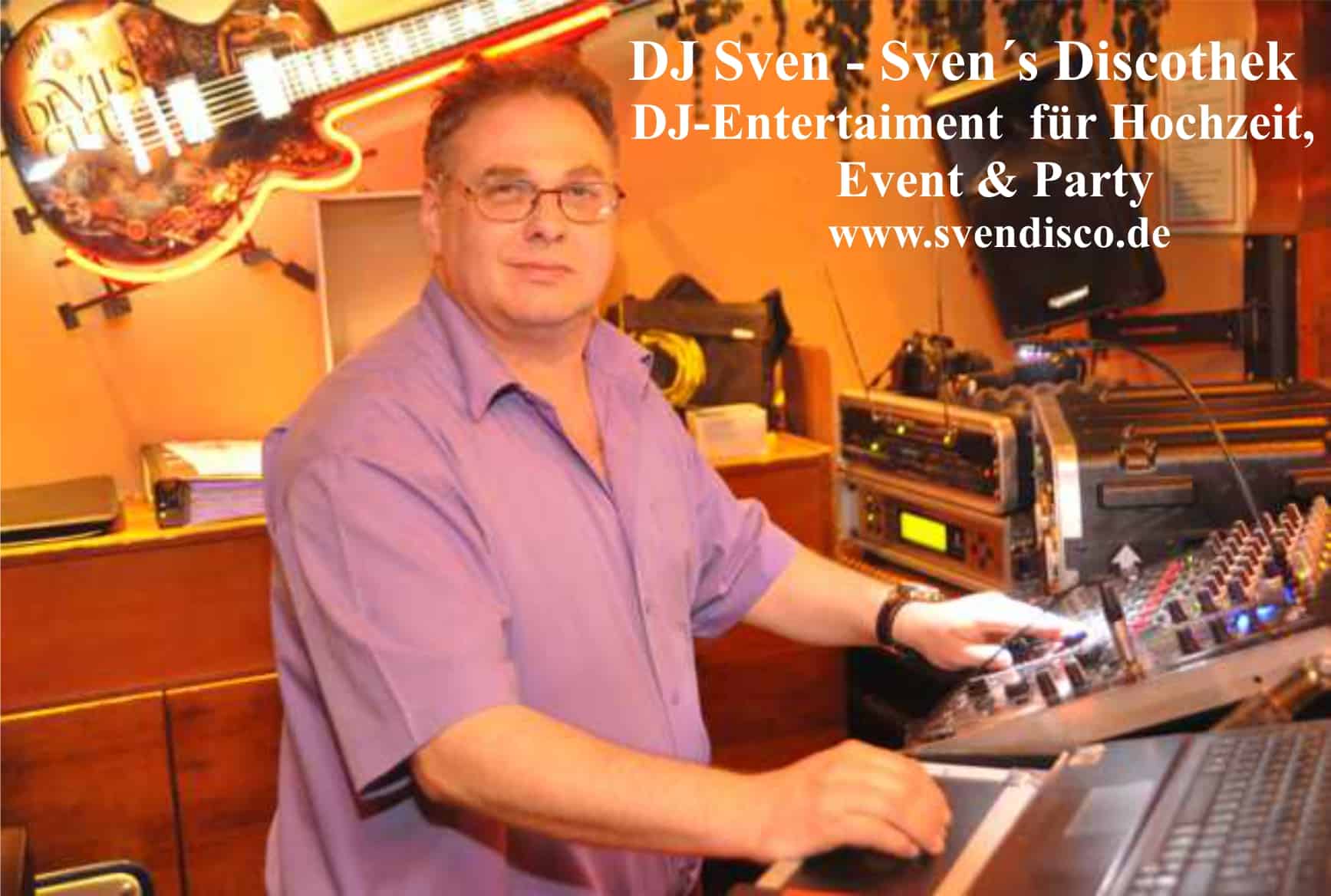 DJ Sven – Sven´s Discothek für Hochzeit, Geburtstag & Party in MV DJ Sven – Sven´s Discothek für Hochzeit, Geburtstag & Party in MV
